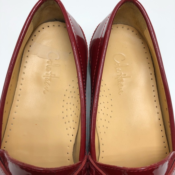 cole haan red flats